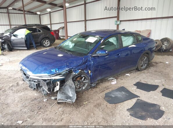 3KPFT4DE4SE049131 2025 KIA K4 Blue Передня ліва чверть