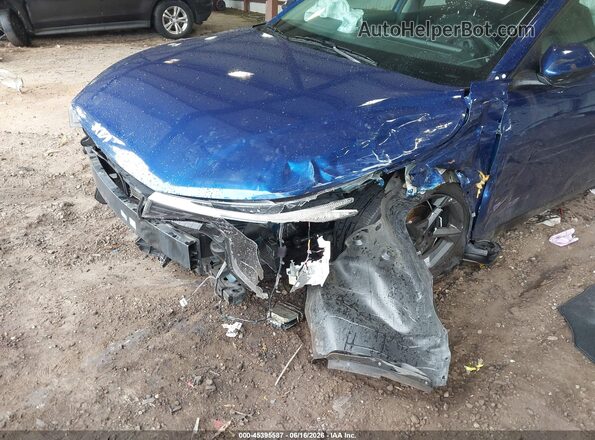 3KPFT4DE4SE049131 2025 KIA K4 Blue Вид спереду
