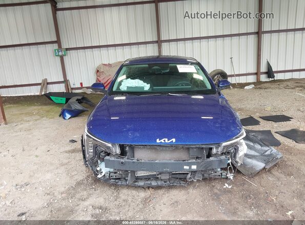 3KPFT4DE4SE049131 2025 KIA K4 Blue Вид задньої частини салону
