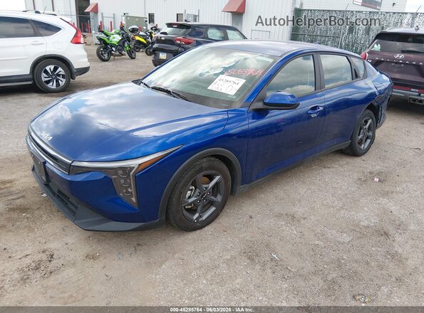 3KPFT4DE4SE064728 2025 KIA K4 Blue 