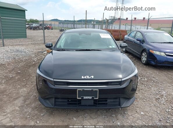 3KPFT4DE4SE088317 2025 KIA K4 Black Widok zestawu wskaźników