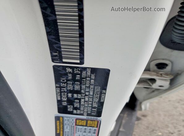 3KPFT4DE5SE121633 2025 KIA K4 White Widok naklejki z numerem VIN