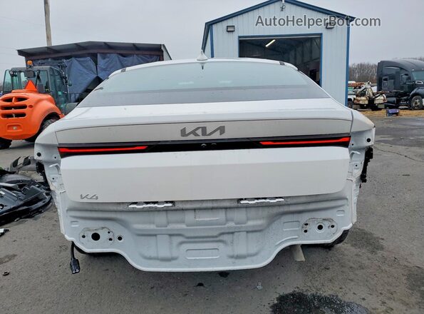 3KPFT4DE5SE121633 2025 KIA K4 White Widok z tyłu