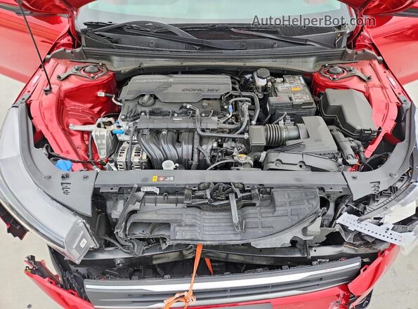 3KPFT4DE5SE238550 2025 KIA K4 Red Вид задньої частини салону