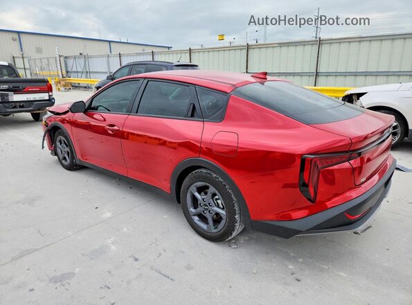 3KPFT4DE5SE238550 2025 KIA K4 Red Задня ліва чверть