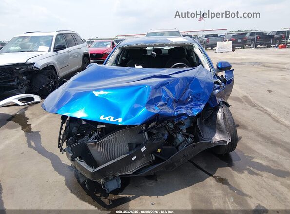 3KPFT4DE7SE032887 2025 KIA K4 Blue Սարքավորումների վահանակի տեսք