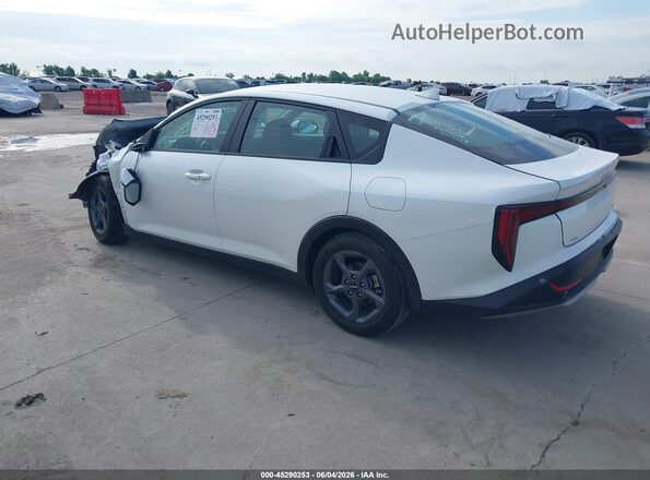 3KPFT4DE7SE064898 2025 KIA K4 White Tył lewy