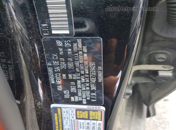 3KPFT4DE7SE094290 2025 KIA K4 Black 