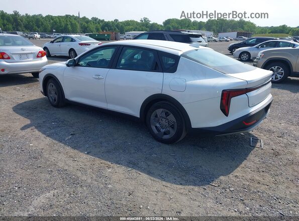 3KPFT4DE7SE201368 2025 KIA K4 Белый Задняя левая четверть