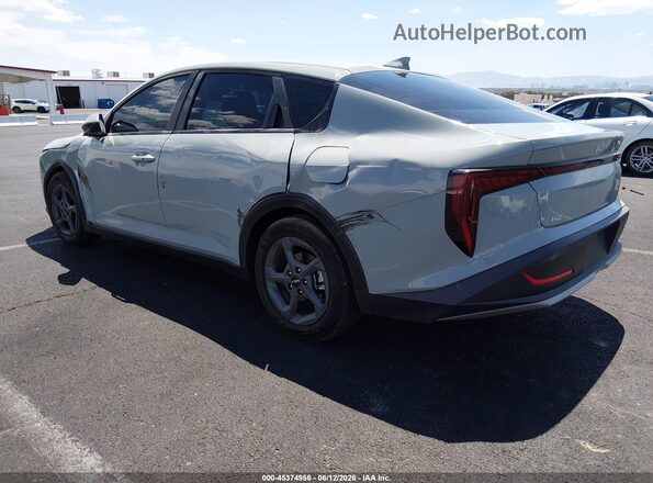 3KPFT4DE7SE228439 2025 KIA K4 Gray უკანა მარცხენა