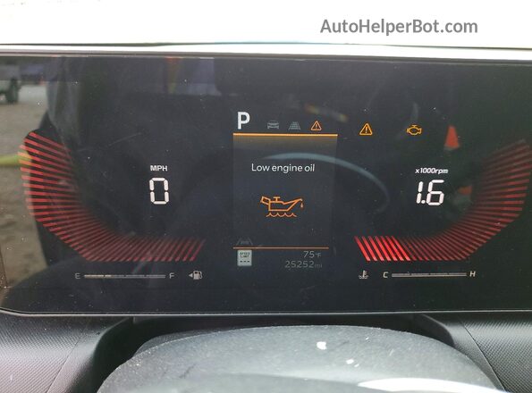 3KPFT4DE8SE068555 2025 KIA K4 Charcoal ხელსაწყოთა პანელის ხედი