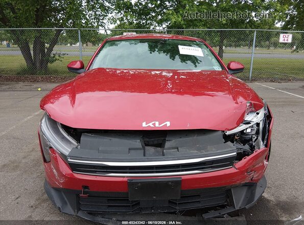 3KPFT4DE8SE094377 2025 KIA K4 Red Вид щитка приладів