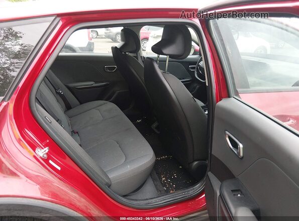 3KPFT4DE8SE094377 2025 KIA K4 Red Вид наклейки з VIN-кодом
