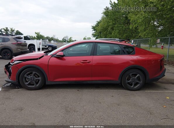 3KPFT4DE8SE094377 2025 KIA K4 Red Панорамний вид салону 360°