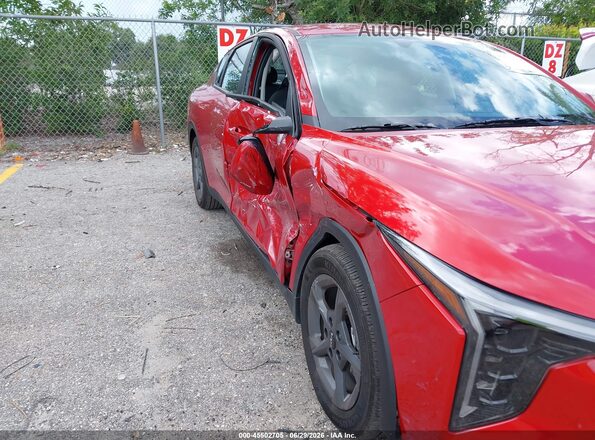 3KPFT4DE8SE218518 2025 KIA K4 Красный Вид спереди