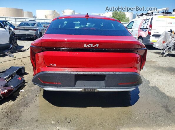 3KPFT4DE8TE286027 2026 KIA K4 Red 