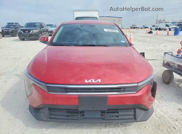 3KPFT4DE9SE233643 2025 KIA K4 Red 