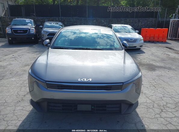 3KPFT4DE9TE320959 2026 KIA K4 Gray Вид щитка приладів