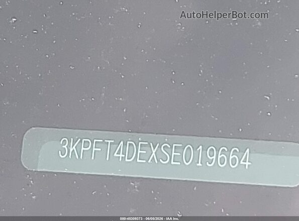 3KPFT4DEXSE019664 2025 KIA K4 Белый 