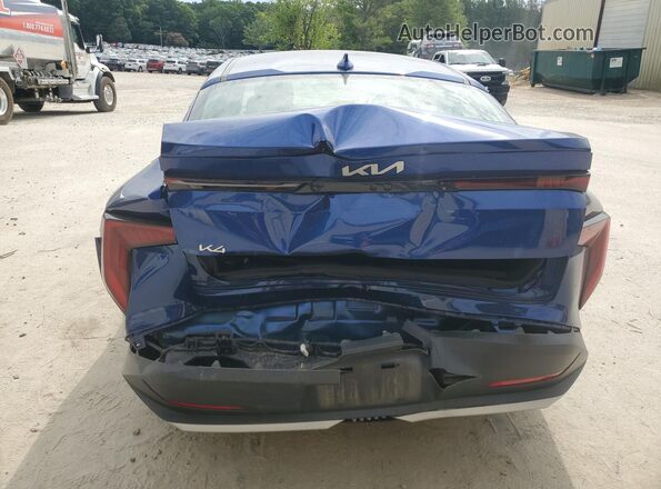 3KPFT4DEXSE100387 2025 KIA K4 Blue 