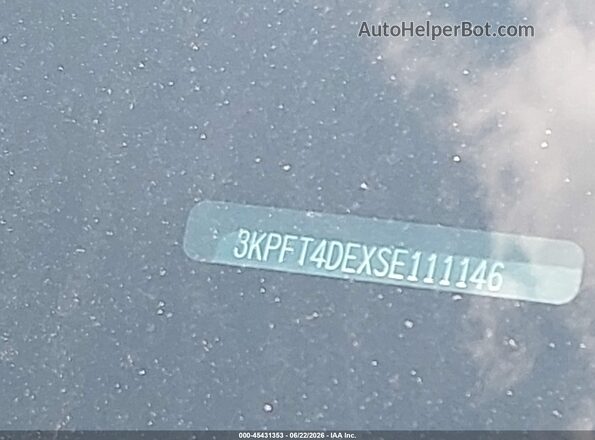 3KPFT4DEXSE111146 2025 KIA K4 Black 
