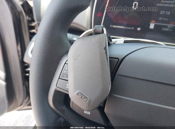 3KPFT4DEXSE111146 2025 KIA K4 Black Dashboard view