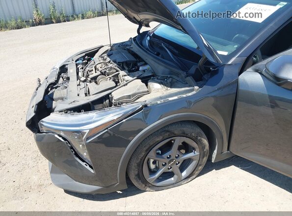 3KPFT4DEXSE169225 2025 KIA K4 Gray Front view