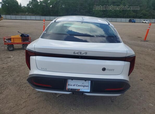 3KPFT4DEXTE317021 2026 KIA K4 White 