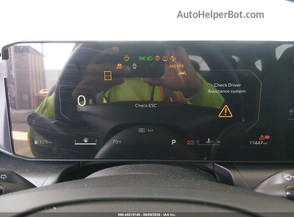3KPFU4DE0SE125487 2025 KIA K4 Белый Вид задних сидений