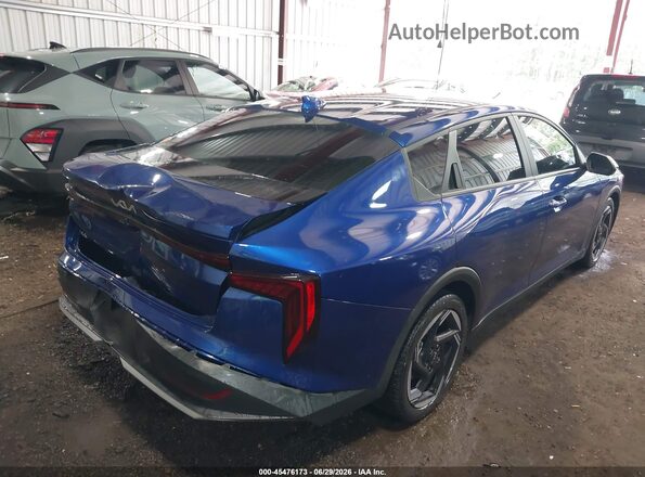 3KPFU4DE1SE016004 2025 KIA K4 Blue Trasero derecho