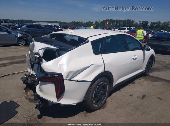 3KPFU4DE1SE150589 2025 KIA K4 White Tył prawy
