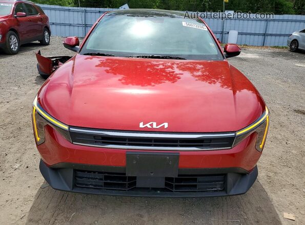 3KPFU4DE2SE059461 2025 KIA K4 Red 