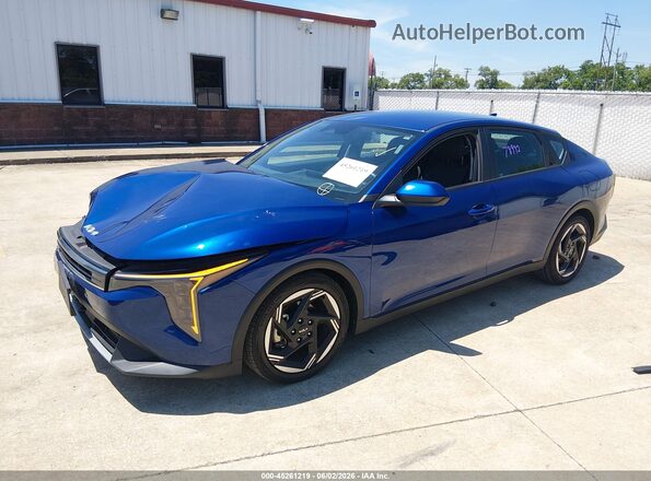 3KPFU4DE6SE020968 2025 KIA K4 Blue Front left