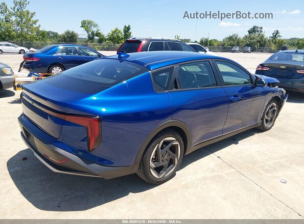 3KPFU4DE6SE020968 2025 KIA K4 Blue Rear right