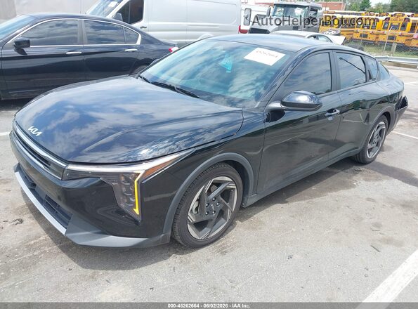 3KPFU4DE8SE006344 2025 KIA K4 Черный Передняя левая четверть