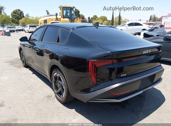 3KPFU4DE9SE015506 2025 KIA K4 Black Задня ліва чверть