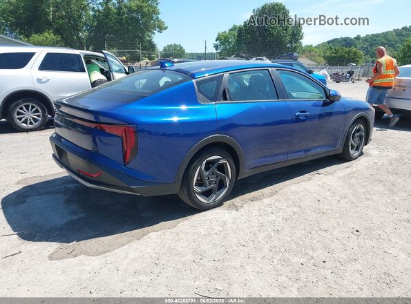 3KPFU4DE9SE229864 2025 KIA K4 Blue Հետևի աջ