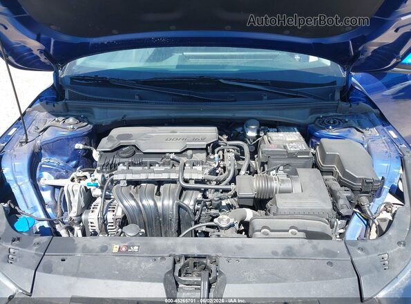 3KPFU4DE9SE229864 2025 KIA K4 Blue Հետևի տեսք