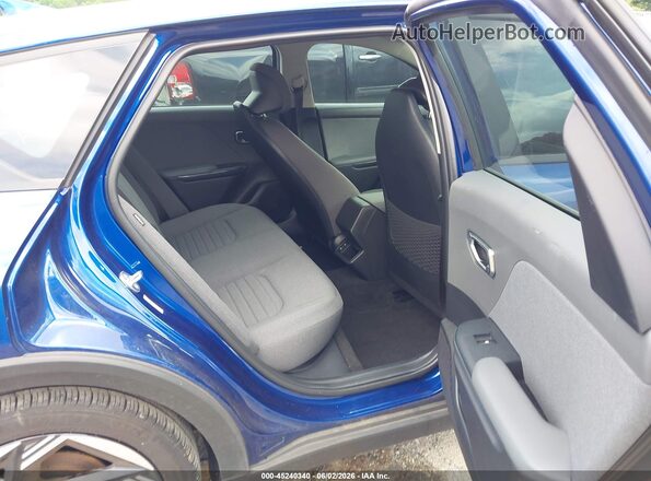 3KPFU4DEXSE124279 2025 KIA K4 Blue VIN კოდის სტიკერის ხედი