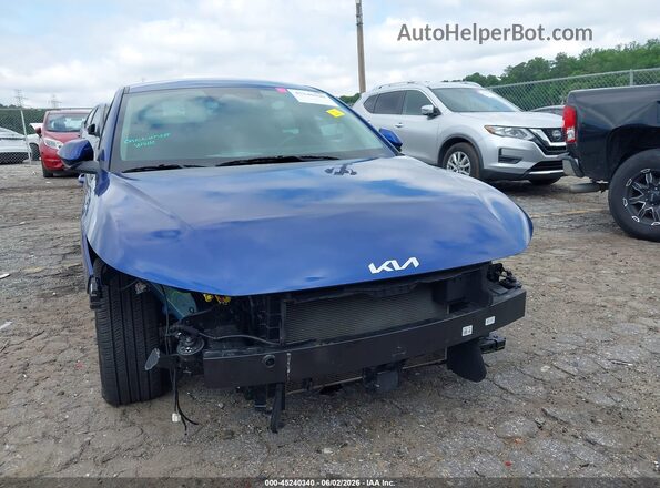 3KPFU4DEXSE124279 2025 KIA K4 Blue უკანა სალონის ხედი