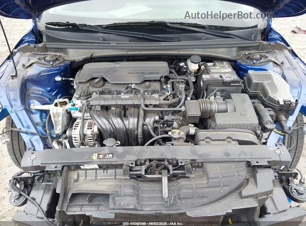 3KPFU4DEXSE124279 2025 KIA K4 Blue უკანა ხედი