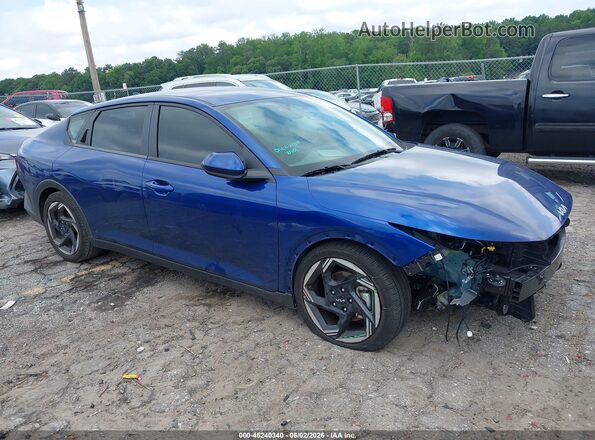 3KPFU4DEXSE124279 2025 KIA K4 Blue სალონის 360-გრადუსიანი ხედი