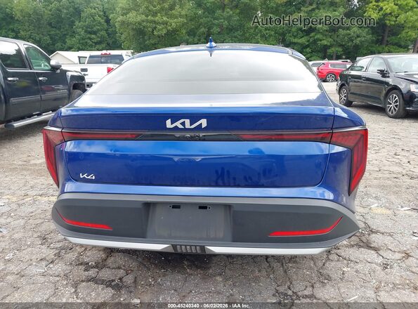 3KPFU4DEXSE124279 2025 KIA K4 Blue 