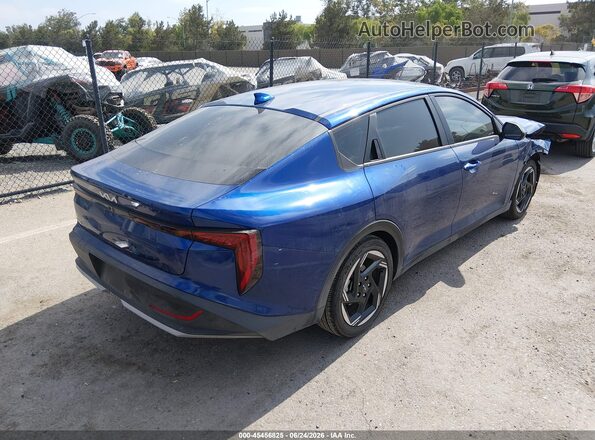 3KPFU4DEXSE205864 2025 KIA K4 Dark Blue Tył prawy