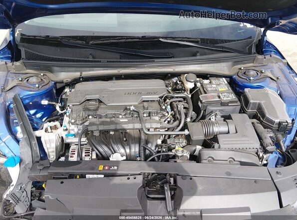 3KPFU4DEXSE205864 2025 KIA K4 Dark Blue Widok z tyłu