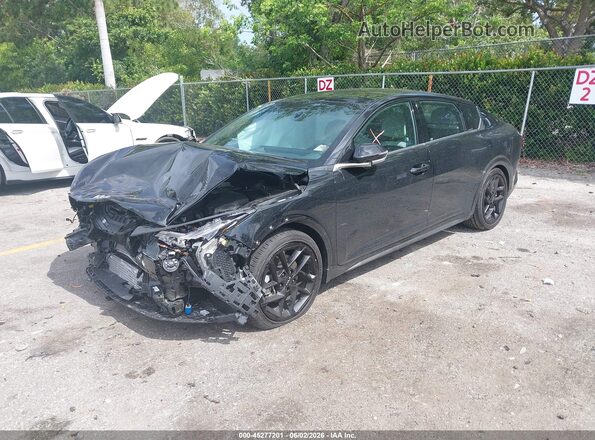 3KPFW4DC7SE206186 2025 KIA K4 Black Vista tres cuartos delantera izquierda