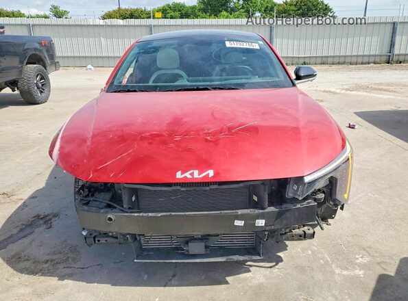 3KPFW4DCXSE090904 2025 KIA K4 Red Դիմացի տեսք