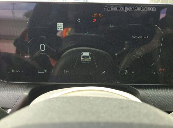 3KPFW4DCXSE090904 2025 KIA K4 Red Սարքավորումների վահանակի տեսք