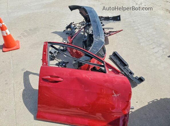 3KPFW4DCXSE090904 2025 KIA K4 Red Շարժիչի բաժամունքի տեսք