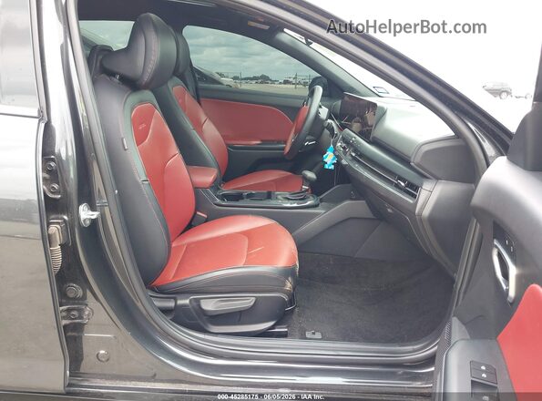 3KPFW4DE0SE078441 2025 KIA K4 Black Front interior view